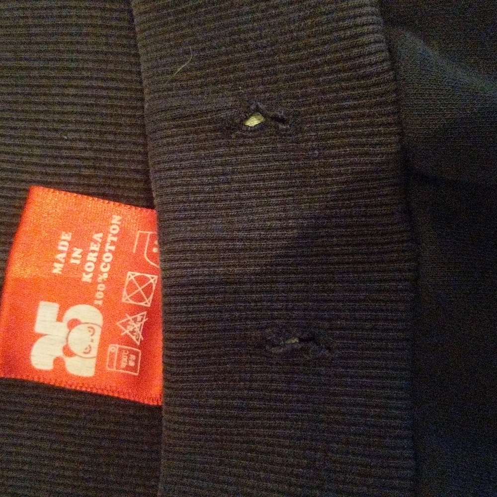 Supreme Navy Joggers - Picture 3 of 4